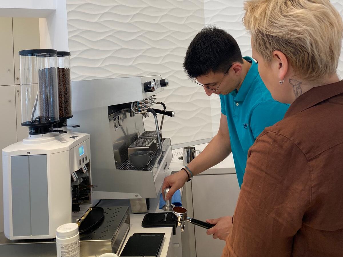 Formation café d'une boutique en Roumanie 
